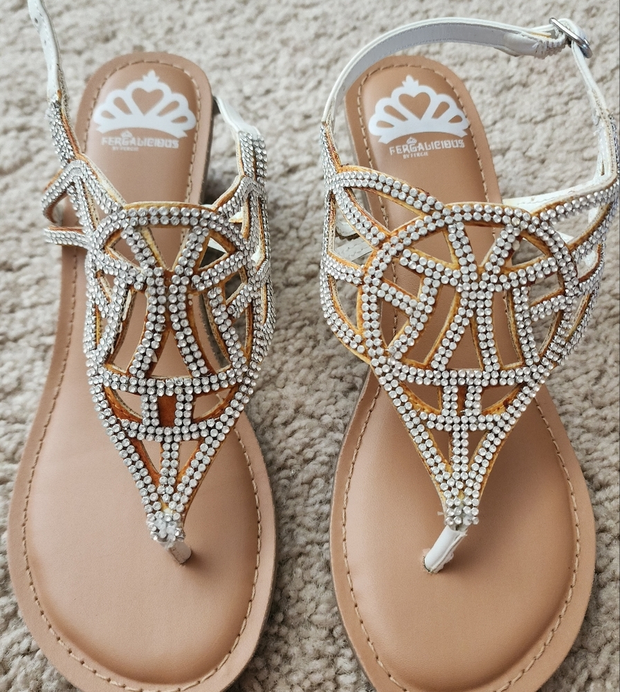 Fergie Bling Sandals-Brand new in the box